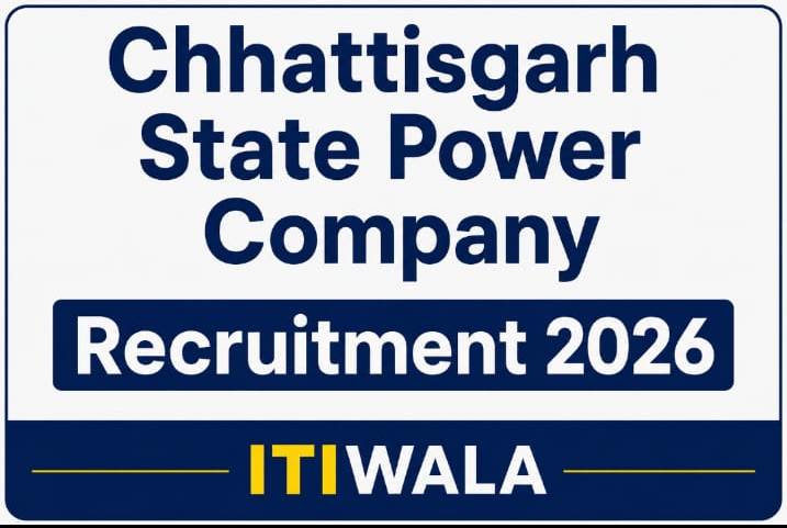 Explore career opportunities with Chhattisgarh State Power Company Recruitment 2026. Check eligibility, application dates, and official updates on itiwala.com for power sector jobs in Chhattisgarh.