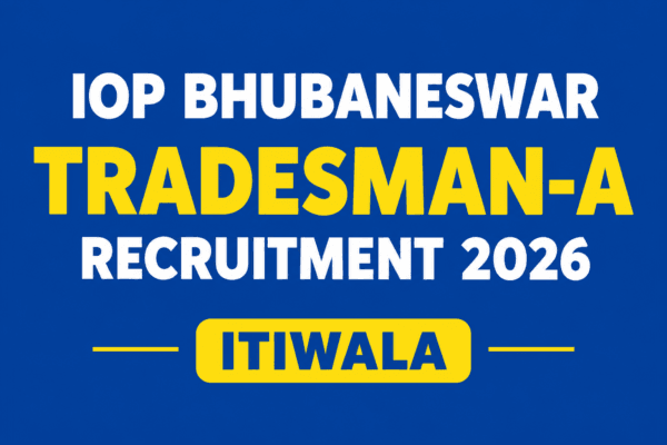 🚨 **IOP Bhubaneswar Tradesman-A Recruitment 2026** Institute of Physics (IoP), Bhubaneswar has released recruitment for **05 Tradesman-A posts**. ✅ 10th + ITI Eligible ✅ Age: 18–25 Years ✅ Salary: Level-2 Pay Matrix ✅ Application Mode: Offline ✅ Last Date: **10 November 2026** ✅ Application Fee: **NIL** 📌 Trades: Electrical, Electrical/Electronics, Mechanical/RAC & Mason 👉 Read the complete notification, eligibility, vacancy details & application process: 🔗 https://itiwala.com/iop-bhubaneswar-tradesman-a-recruitment-2026/ 📢 **Share with your ITI friends!** #IOPRecruitment #TradesmanRecruitment #ITIJOBS #SarkariJob #ITIJobs #BhubaneswarJobs #ITIWALA